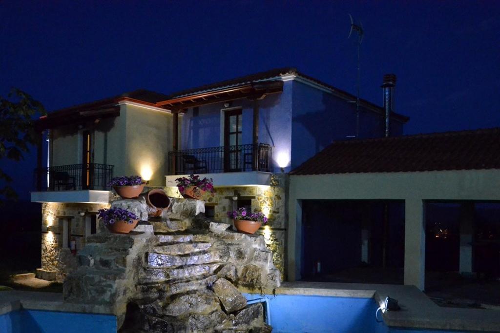 Hotel Prasino Horio à Arnaia Extérieur photo