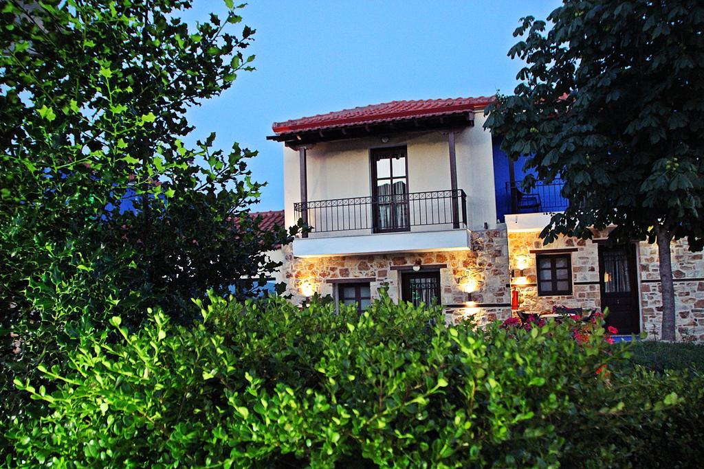 Hotel Prasino Horio à Arnaia Extérieur photo